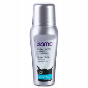 Płyn nabłyszczający Bama Super Połysk czarny 75 ml