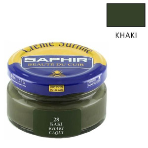 Saphir BDC Creme Pommadier Khaki Krem do skóry nr 28 Khaki, 50 ml