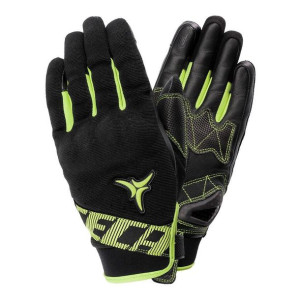 Krótkie rękawice SECA X-STRETCH FLUO szary GRATISY