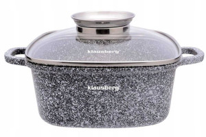 Klausberg Garnek Marmurkowy 20cm Kb-7528 2,8l