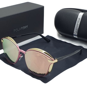 Okulary Damskie Polaryzacja Etui Modne Polarsky