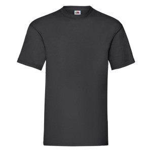 Koszulka męska Valueweight Fruit of the Loom Czarny 4XL
