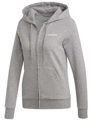 BLUZA damska ADIDAS szara (DU0664) z kapturem
