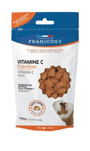 FRANCODEX Przysmaki witamina C świnka morska 50g
