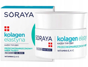 Soraya Krem Tłusty 50ml K+e Przeciwzmarszczkowy