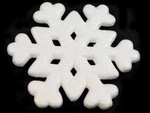 Śnieżynka styropianowa 19,5 cm