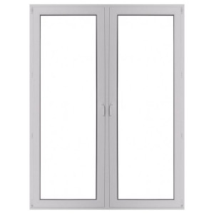 Okno Balkonowe PCV 1450x1950 kolor biały