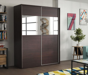 SZAFA S10 120 CM przesuwna KOLORY Z LUSTREM