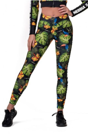 NEBBIA Legginsy z wysokim stanem 567