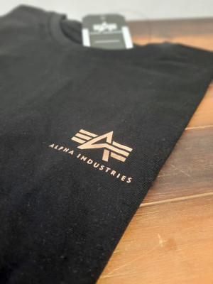 Alpha Industries T-shirt Basic Small Logo Foil Print 188505FP