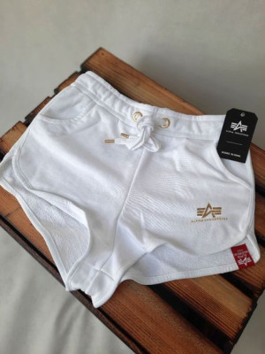 Alpha Industries Szorty damskie Basic SL Foil Print (116054FP)