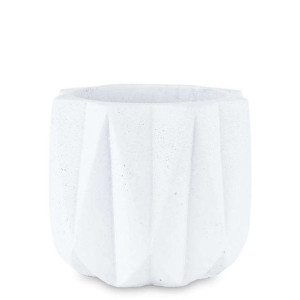 Osłonka ceramiczna biała H: 10 cm