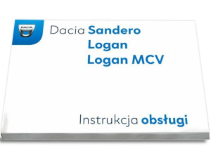 Dacia Sandero Logan MCV Instrukcja Obsługi+ks.serw