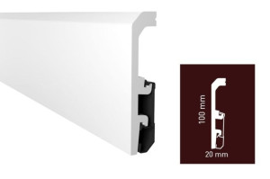 Listwa podłogowa Vega P1010