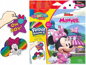 COLORINO Magnesy na lodówkę MYSZKA MINNIE Magnes