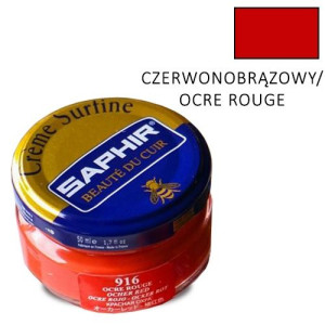 Saphir BDC Creme Pommadier Ocre rouge Krem do skóry nr 916 Czerwonobrązowy,