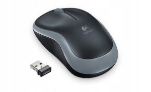 Mysz bezprzewodowa Logitech M185 Nano Szara
