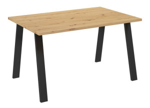 Stół Kleo 138x90 Metalowe Nogi Dąb Artisan