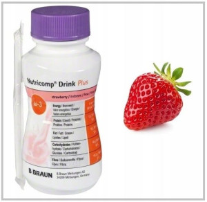 Nutricomp drink plus - 1 szt. TRUSKAWKA
