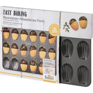 Forma do Pieczenia Magdalenek na 18 Ciastek Easy Baking Birkmann