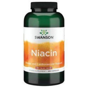 SWANSON Niacinamide NIACYNAMID NIACYNA witamina B3 250 mg 250 kapsułek
