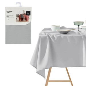 Obrus plamoodporny na stół 140x260 jasnoszary