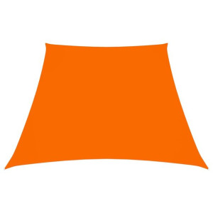 Żagiel ogrodowy, tkanina Oxford, trapezowy, 4/5x3 m, pomarańcz