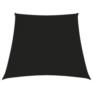 Żagiel ogrodowy, tkanina Oxford, trapezowy, 3/4x2 m, czarny