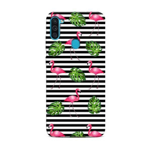 Casegadget Etui Nadruk Flamingi W Paski Samsung Galaxy M11
