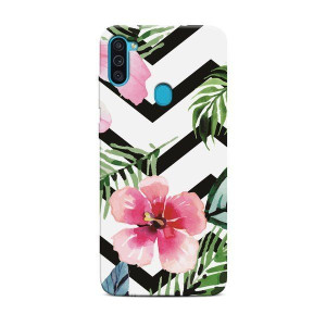 Casegadget Etui Nadruk Tropikalne Kwiaty Samsung Galaxy M11