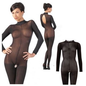 Sex Catsuit Siateczka Koronka S/M Bodystocking Bielizna Erotyczna