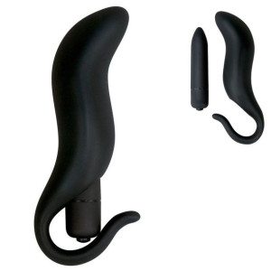 Dildo Analne Korek Wibrator z Ogonkiem