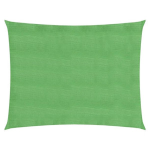 Żagiel przeciwsłoneczny, 160 g/m², jasnozielony, 3x4 m, HDPE