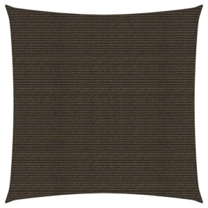 Żagiel przeciwsłoneczny, 160 g/m², brązowy, 7x7 m, HDPE
