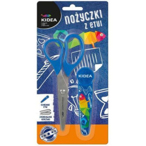Nożyczki z etui  Kidea