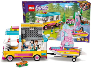 LEGO Friends Leśny Mikrobus Kempingowy i Żaglówka 41681
