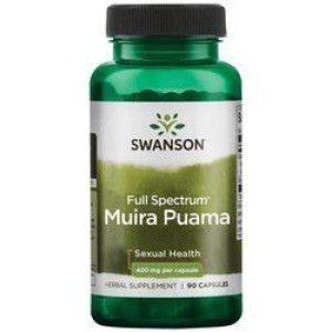 SWANSON Full Spectrum Muira Puama Root - Drzewko Potencji - suplement diety