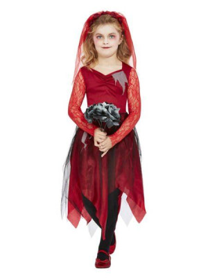 Strój Upiorna Panna Młoda Upiór Halloween - 146