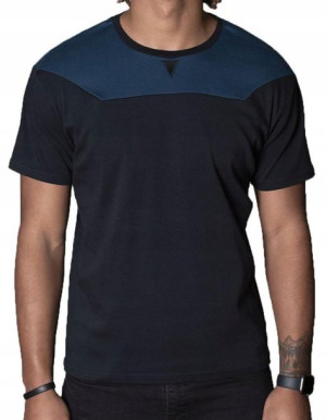 Klasyczna koszulka czarna T-shirt Spear Apparel XL