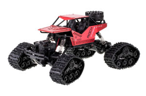 Samochód Rc Zdalnie Sterowany Rock Crawler 4x4 Lhc012 Auto 2w1 Czerwony
