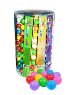 Guma Kulka Rainbow Bubble Gum 42x28g