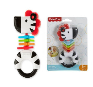 Fiher Price Grzechotka Zebra FGJ56
