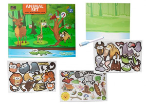Puzzle Magnetyczne Zwierzęta