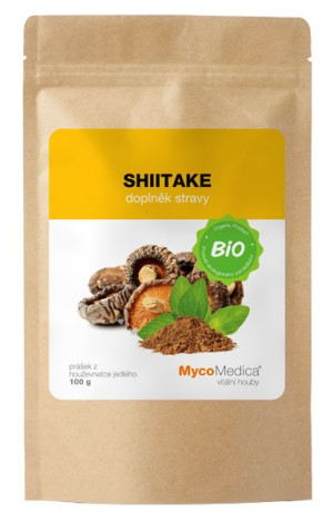BIO Shiitake w proszku - Suplement diety - MycoMedica