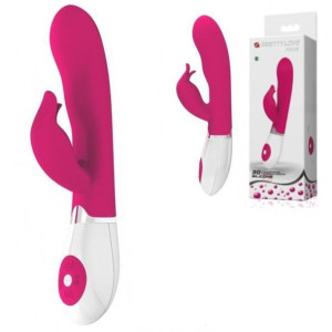 Wibrator z Stymulatorem Łechtaczki Dildo 30 funkcj