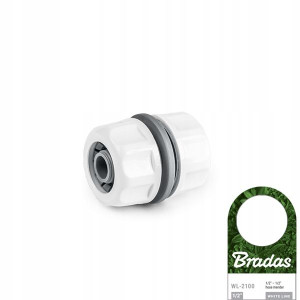 Łącznik Reparator Do Węża 1/2 Bradas White Line