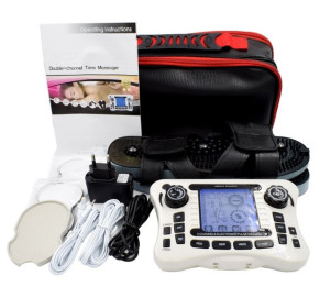 ELEKTROSTYMULAROR TENS EMS elektrody + zasilacz