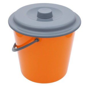 Wiadro plastikowe 10l z pokrywką