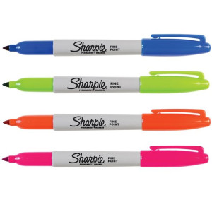 Marker Permanent Sharpie Fine Fun Zestaw /4 Kolorów/ 2065403