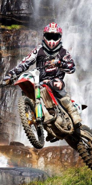  Ręcznik 70x140 kąpielowy plażowy motocross